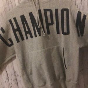 All Over Chest Logo Champion Hoodie